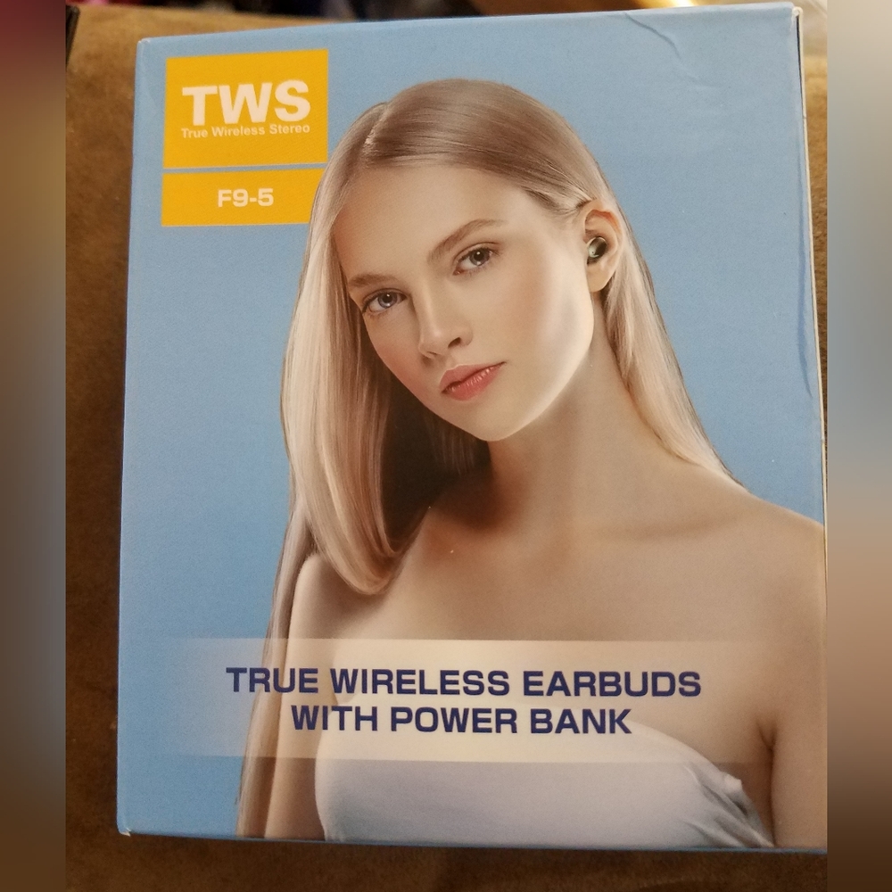 New TWS Wireless earbuds with power bank case.